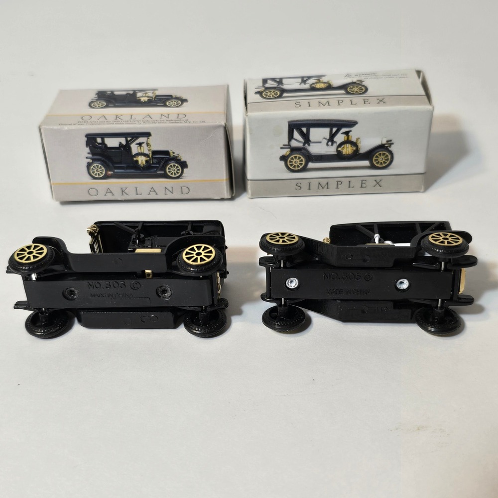 Wondrie Metal Products Diecast 1909‎ Oakland & Simplex Miniature Car Set Boxes - Picture 8 of 9